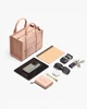 Женская сумка-тоут MARC JACOBS The Leather Small Tote Bag ROSE H009L01SP21 (64174) - изображение 4