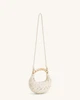 Жіноча сумка кросс-боді через плече JW PEI Orla Weave Handbag WHITE (70356) - зображення 3