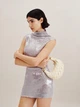 Жіноча сумка кросс-боді через плече JW PEI Orla Weave Handbag WHITE (70356) - зображення 5