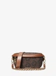 Жіноча поясна сумка MICHAEL MICHAEL KORS Slater Extra-Small Empire Signature Logo Sling Pack BROWN / LUGGAGE 30H3G04M0B (79688) - зображення 1