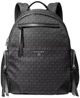 Женский рюкзак MICHAEL MICHAEL KORS Logo Prescott Large Backpack BLACK 30F2S1RB7C (85299) - изображение 1