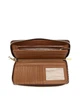 Женский кошелёк MICHAEL MICHAEL KORS Jet Set Travel Monogram Continental Leather Wallet BROWN 35F8GTVT3B (66204) - изображение 5