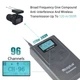 Беспроводной лавальер микрофон MCOPLUS UHF-WMU96 (SET B) (2TX+1RX) Черный - изображение 5