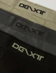 Набор мужских трусов боксеров Diverse DEXT RIBBY 3PACK M Черный/Графит/Хаки (5905384054739) - изображение 2