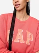Свитшот на флисе женский Gap 616346022 L Розовый (1159835087) - изображение 4