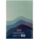 Книга записна А4 Waves 96арк., кліт., синя - зображення 4