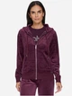 Толстовка на молнии с капюшоном женская Calvin Klein 369648827 XL Бордовая (1159839067) - изображение 1