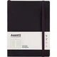 Книга записна Partner Soft L, 190*250, 96 арк, кліт, чорна - зображення 1