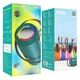 Портативна бездротова Bluetooth колонка акустика BOROFONE BR13 Young з RGB підсвічуванням IPX5 |10W, 1200мAч, BT5.0/AUX/TF/USB/FM-Radio, 4h| Бірюзовий - зображення 4