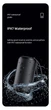 Портативная беспроводная Bluetooth колонка акустика Usams US-YC011 IPX7 Waterproof Wireless Speaker with Lanyard YC Series |10W, 2000mAh, TWS/BTV5.0/AUX/TF/USB, 4h| Черный - изображение 6