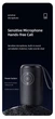 Портативная беспроводная Bluetooth колонка акустика Usams US-YC011 IPX7 Waterproof Wireless Speaker with Lanyard YC Series |10W, 2000mAh, TWS/BTV5.0/AUX/TF/USB, 4h| Черный - изображение 9
