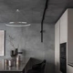 Хромовая кольцевая светодиодная подвесная люстра 100см «Circle» (52-9832-1 CHROME LED (1000)) - изображение 3