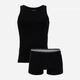 Комплект мужского белья (майка + трусы) хлопковый Pierre Cardin I021SZ0IT.T01.155-TAKIM-Y25.001 M 3 шт Черный (8683859263059) - изображение 1