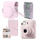 Набор камера Fujifilm Instax Mini 12, Фотобумага 10шт, Чехол, Фотоальбом 108 фото Розовый (Подарочная упаковка) - изображение 1