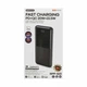 Павербанк REMAX RPP-622 10000 mAh 22.5W 2USB/1Type-C Портативний зовнішній акумулятор PowerBank зі швидкою зарядкою Black - зображення 2