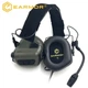 Активні навушники Earmor M32 SE олива для стрільби з гарнітурою та мікрофоном НАТО - зображення 2