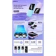 Павербанк Remax RPP-623 20000 mAh 22.5W 2USB/1Type-C Портативный внешний аккумулятор PowerBank с быстрой зарядкой Black - изображение 4
