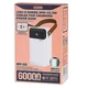 Павербанк REMAX RPP-565 60000 mAh 22.5W зі швидкою зарядкою та вбудованими кабелями Type-C/Lightning PD20W+QC22.5W Grey - зображення 5