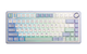 Бездротова клавіатура AULA F75 RGB Reaper 75% USB/Bluetooth/2.4GHz White and Green - зображення 1