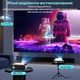 Проектор Caiwei A9Q мини домашний кинотеатр яркость 1350 ANSI, 4K совместимый с 5G Wi-Fi видеопроектор для домашнего кинотеатра с тихой работой и поддержкой android видео кино проекторы - изображение 4