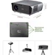 Дневной смарт проектор для фильмов 1550 ANSI Caiwei A9G Google TV Linux OS Wi-Fi Bluetooth Full HD 1080P поддержка 4K портативный LED мощный видеопроектор домашний кинотеатр для дома офиса презентаций телефона смартфона HDMI USB - изображение 15
