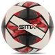 М'яч футбольний №5 PU ламінований гібридна зшивка HYBRID SOCCERMAX FB-4126 (PU, білий-червоний) - изображение 2