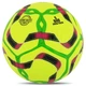 М'яч футбольний №5 PU ламінований гібридна зшивка HYBRID SOCCERMAX FB-4167 (PU, жовтий) - изображение 2