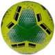 М'яч футбольний №5 PU ламінований гібридна зшивка HYBRID SOCCERMAX FIFA FB-3119 (PU, жовтий-зелений) - изображение 3