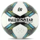 М'яч футбольний №5 PU ламін. BALLONSTAR Білий-зелений (№5, 5 сл., пошитий вручну) (FB-4415_Білий-зелений) - изображение 1