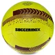 М'яч футбольний №5 PU ламінований гібридна зшивка HYBRID SOCCERMAX FIFA (PU, Жовтий-бордовий) (FB-3113_Жовто-бордовий) - изображение 2