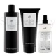 Набор для гладкости выпрямленных волос pH Laboratories: Безсульфатный шампунь pH Laboratories PURE STRAIGHT 400мл + Закрепляющая маска pH Laboratories PURE STRAIGHT 200мл + Спрей-кондиционер pH Laboratories Hydrating Leave-in Detangler 250мл - изображение 1