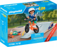 Zestaw do gry Playmobil My Life Skater z rampą 17 elementów 71798 (4008789717986) - obraz 1