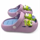 Детские кроксы для девочки BABYSHOP 26,5р (стелька 16.7см) лиловые (VM1049) - изображение 1