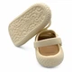Детские кроксы для девочки BABYSHOP 28,5р (стелька 17.7см) бежевые (VM1050) - изображение 4