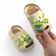 Детские кроксы для девочки BABYSHOP 28,5р (стелька 17.7см) бежевые (VM1050) - изображение 5