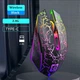 Бездротова ігрова миша GAME MOUSE RGB 2.4G на акумуляторі чорна - зображення 2