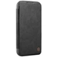 Кожаный чехол-книжка Nillkin Qin Prop для Apple iPhone 16 Black - изображение 1