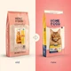 Сухой корм для взрослых кошек больших пород HOME FOOD Телятина с лососем и вялеными томатами 10 кг - изображение 2