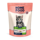 Сухой корм для котят HOME FOOD Fresh Chicken For kittens 1-12 months 400 г - изображение 1