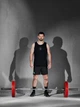 Майка MANTO tank top PULSE Black L - изображение 4