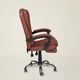 Офисное кресло руководителя Virgo X6 Brown - изображение 4