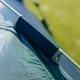 Автоматичний туристичний намет двомісний 190х190х140 см ультралегкий компактний з двома входами та козирком для походів риболовлі синій - зображення 10