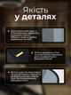 Перчатка щетка для одежды удаления шерсти кошек и собак домашних животных с поверхностей 23х16.5 см Черная (GLOVEWOOL-23) - изображение 3