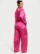 Пижама сатиновая Victoria's Secret Satin Long Pajama Set, размер XL - изображение 2
