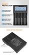Универсальное ЗУ Liitokala Lii-CH4, 4 канала, Li-1.5/Ni-Mh/Li-ion/LiFePO4/Li-HiV, USB-C, LCD, Box - изображение 11