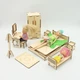 Будинок для ляльок NaNaSHOP «Modern» з меблями для ляльок «Classik» (N12219) натуральний - зображення 10