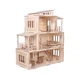 Будинок для ляльок NaNaSHOP «Modern» з меблями для ляльок «Classik» (N12219) натуральний - зображення 3