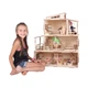 Будинок для ляльок NaNaSHOP «Modern» з меблями для ляльок «Classik» (N12219) натуральний - зображення 14