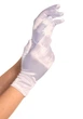 Перчатки сатиновые белые Leg Avenue Satin Wrist размер One Size - изображение 1