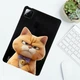 Захисний чохол Deexe Animal Series для Xiaomi Pad 7 / Pad 7 Pro / Pad 8 / Pad 8 Pro - Garfield Cat - зображення 3